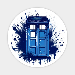 Tardis Graffiti Magnet